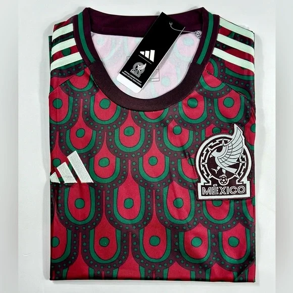 Adidas 2024 Mexico National Home Soccer Jersey Adult Unisex - Picture 1 of 8